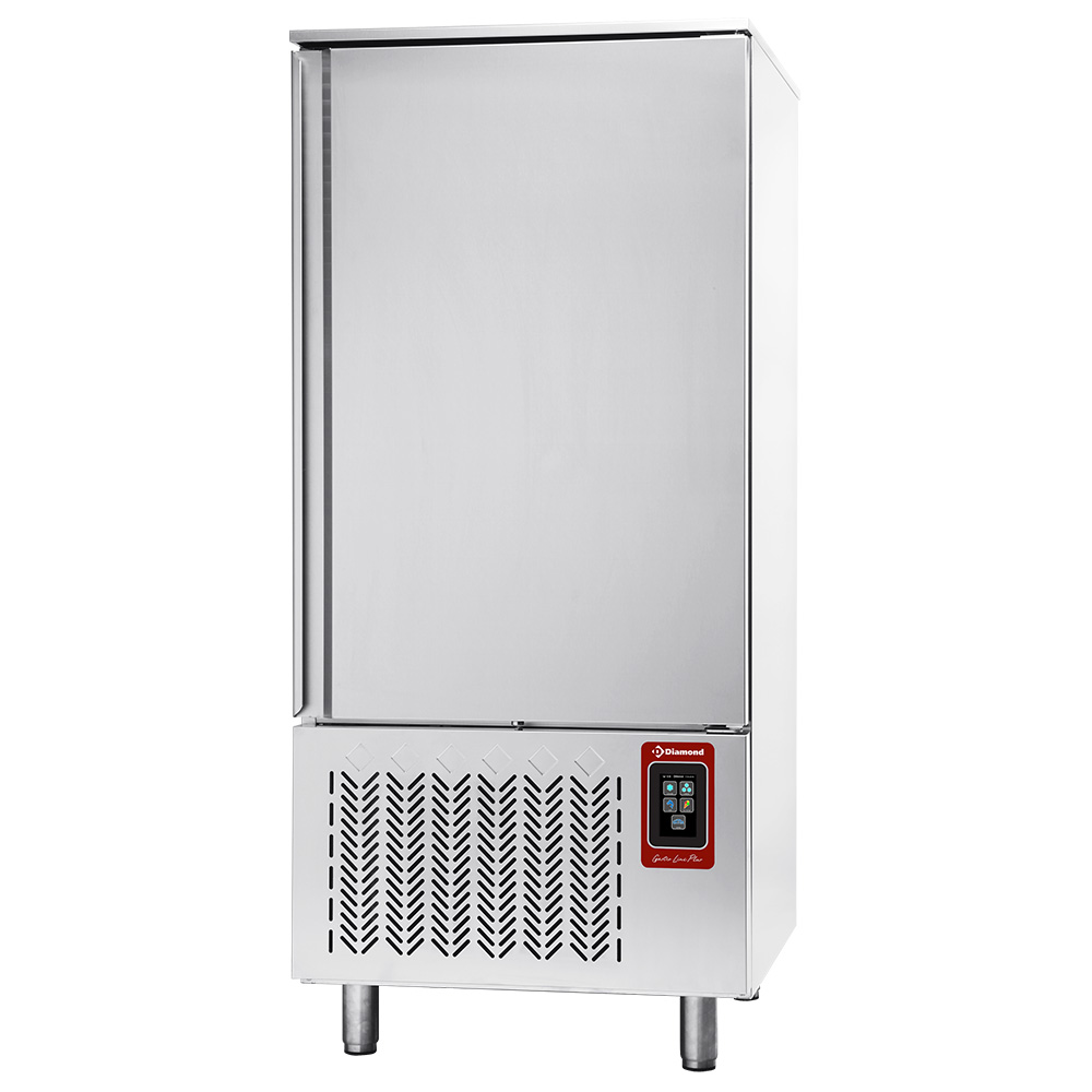 sokkoló hűtő-fagyasztó, 15x GN 1/1 vagy 15x 600x400 mm kapacitással, jobbra nyíló
