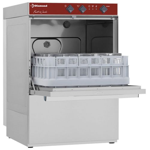 mosogatógép, 400x400 mm-es, 30 kosár/órás, 230 V-os
