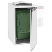 hűthető hulladéktároló hűtőegység nélkül, 1 konténerhez