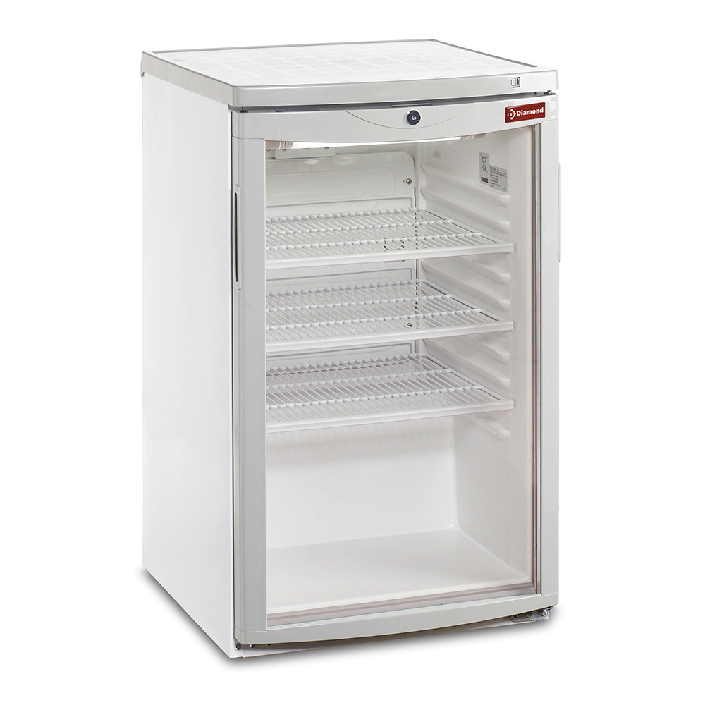 109 literes hűtő, üvegajtós, ventilációs