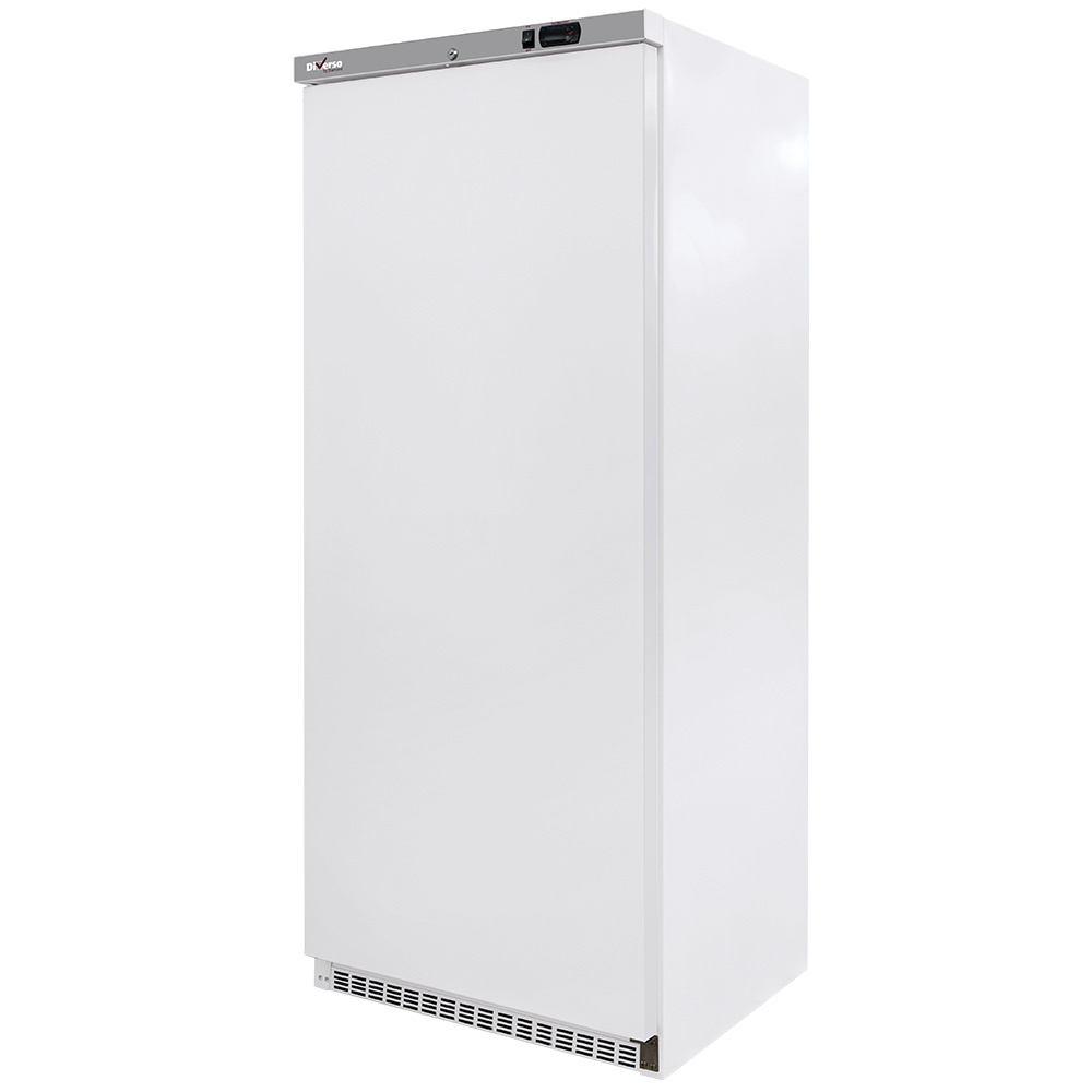 600 literes hűtő, GN 2/1-es, ventilációs, teleajtós, fehér