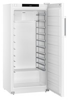 496 literes cukrászati hűtőszekrény, ventilációs hűtéssel, teleajtós, fehér 