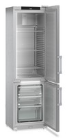 377 literes kombinált hűtő-mélyhűtő szekrény, teleajtós, rozsdamentes