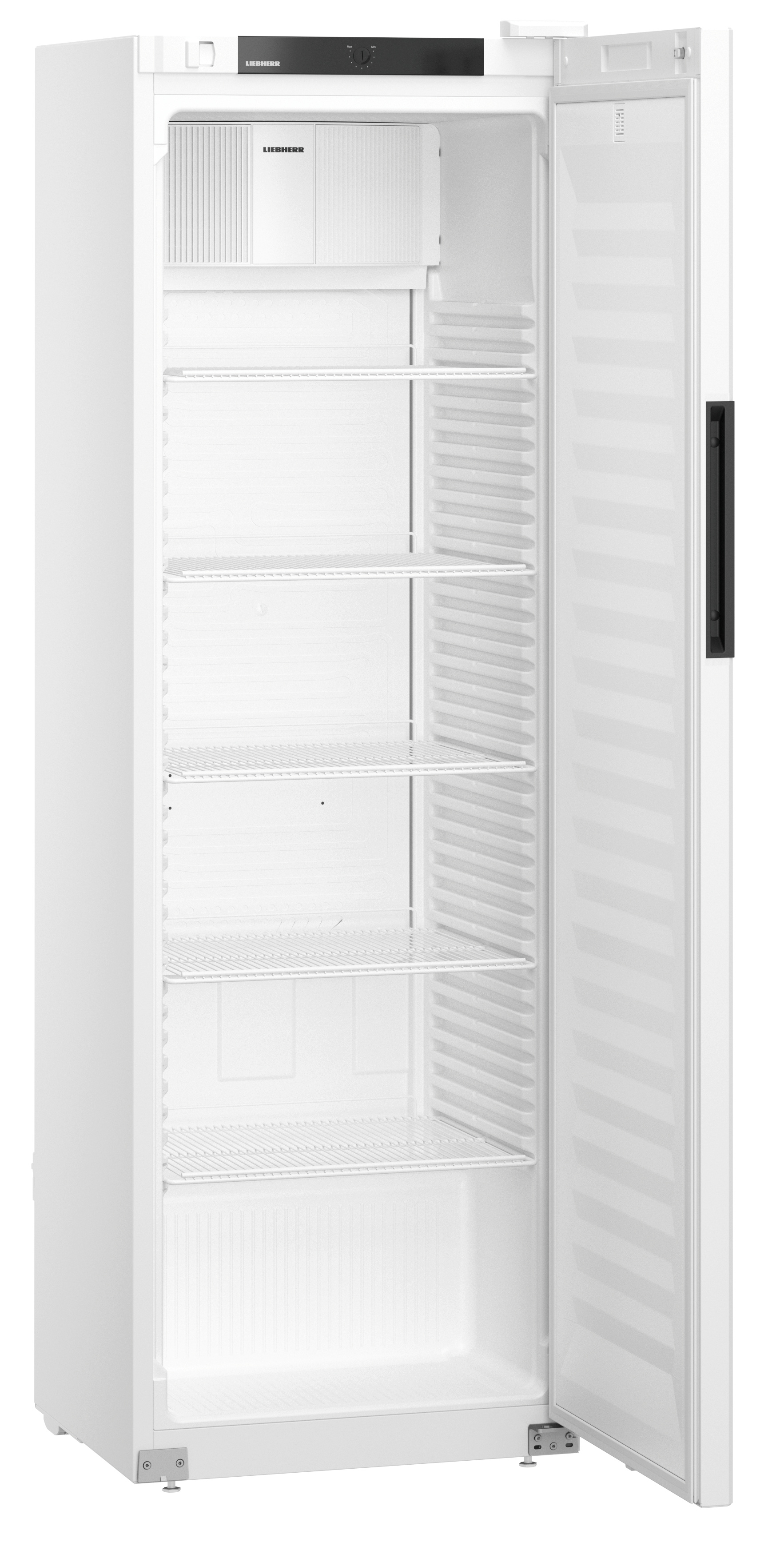 377 literes hűtőszekrény, ventilációs, fehér, teleajtós