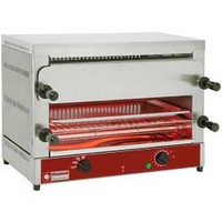 elektromos 2 szintes toaster-szalamander, 2*520x320 mm-es sütőráccsal